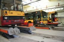 Pont élévateur fixe à ciseaux pour PL/bus - 11,0 m - 25 T - HDS avec semi-ciseaux Y-tec®_0