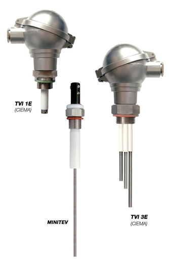 Sondes de niveau résistives TVI & MiniTEV - Pour liquides conducteurs - Jusqu'à 200 bars et 220°C_0