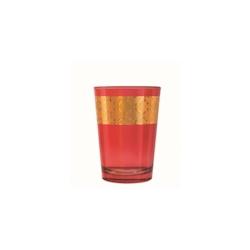 YO DECO Yodeco verres à thé rouge Naël 20 cl x 6 - Coffret - 3665273010858_0