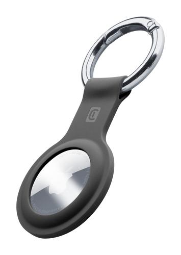 CELLULARLINE - Porte-clés AirTag noir en silicone - AIRTAGKEYRINGK_0