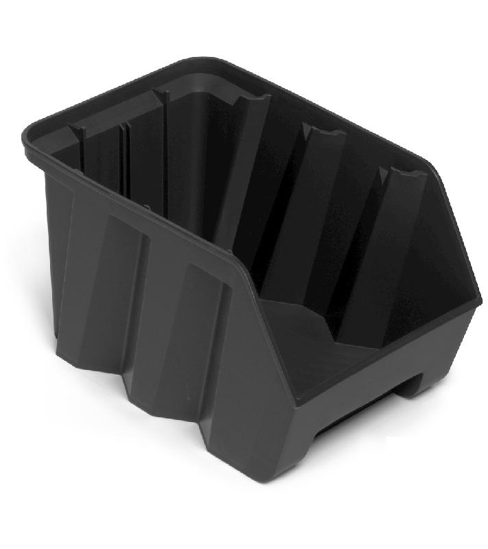 Bac DUETTO 9,4 litres plastique gris anthracite_0