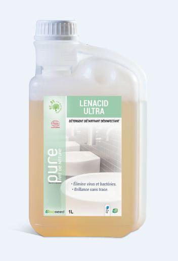 Detartrant desinfectant - lenacid ultra non parfume - 1 l doseur - h120_0
