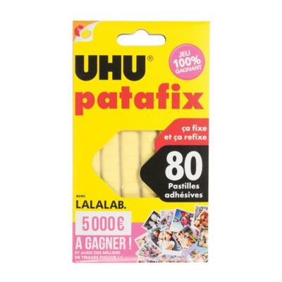 Etui de 80 pastilles jaunes UHU Patafix_0