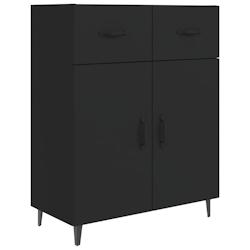 Helloshop26 - Buffet bahut commode armoire meuble de rangement organisateur cuisine salle de séjour salon 69,5 x 34 x 90 cm bois 02_0036066 - 3000212_0