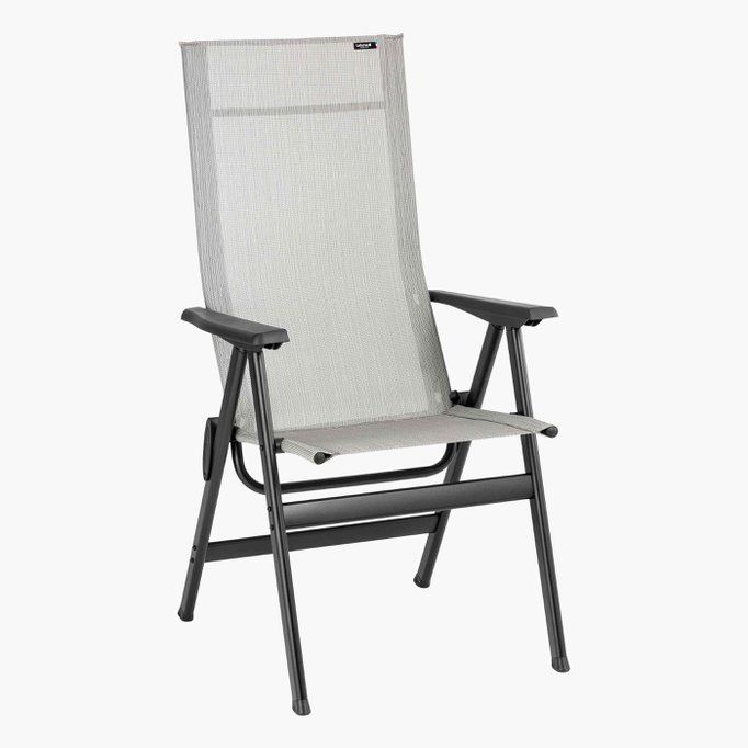 Lfm2780_3294 - Chaise pliante Lafuma en aluminium avec dossier haut ergonomique et toile Batyline® Duo_0