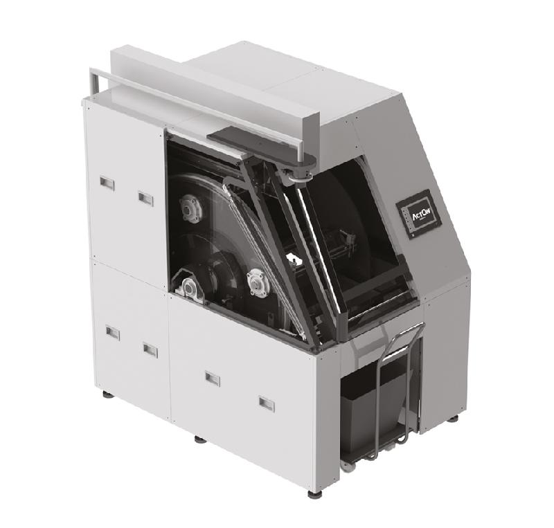 Machine centrifuge à haute énergie - Tribofinition - Barils amovibles et système silencieux_0