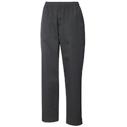 METRO Professional Pantalon de cuisine, polyester / coton, pour hommes, taille M, noir - M noir polyester 259632_0