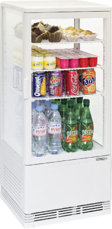 Mini vitrine réfrigérée positive 58 litres CASSELIN CVR58LB_0
