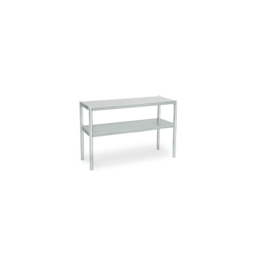 Passe-plat en inox 2 étages - l1800 x p350 x h700 mm_0