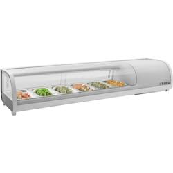 Saro Vitrine à sushis modèle Samira, dimensions : L 1579 X P 420 X H 265 - multi-matériau 4017337330256_0