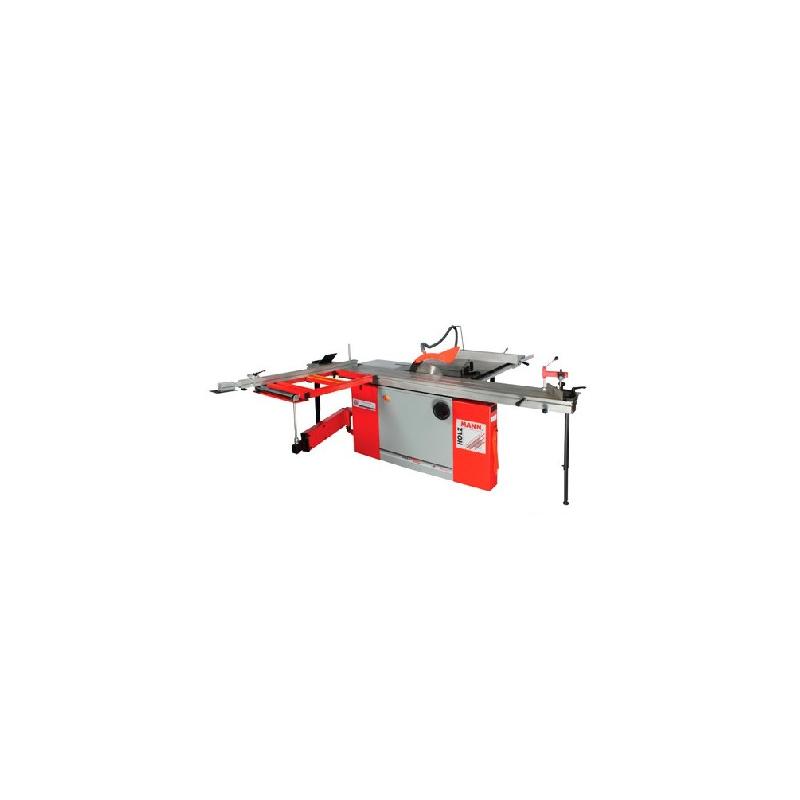 Scie sur table D. 315 mm - Chariot 2600 mm - 400 V - 3800 W - TS315VF-2600-400V - HOLZMANN avec inciseur et table en fonte_0