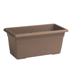 Stefanplast Jardinière méditerranéenne 100 x 45 x 40 cm (hauteur) Capacité 110 litres Gris tourterelle - matière synthétique 8003507842908_0