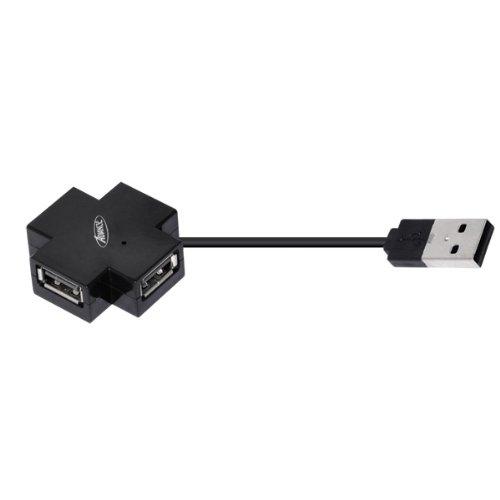 ADVANCE CROSSROADS HUB 4 PORTS USB 2.0 - HUB-409X - Débit jusqu'à 480Mbps - Compatible Windows et MAC OS_0