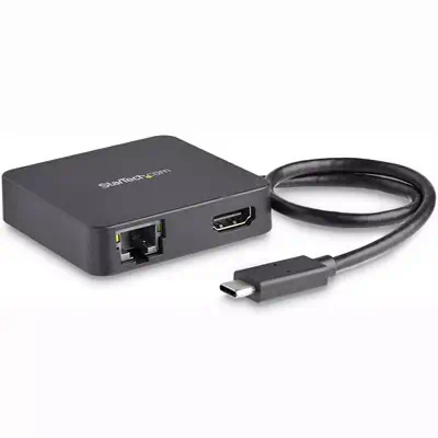 Adaptateur Multiport USB C - Mini Station d'Accueil USB-C Vidéo HDMI 4K - Gigabit Ethernet, Hub USB_0