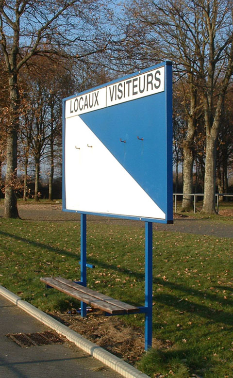 Afficheur de scores pour Foot et Rugby - Ref : 73050 - Contreplaqué Marine Ctbx - 2m44 x 1m22_0