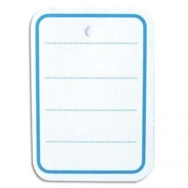 AGIPA BOITE DE 1000 ÉTIQUETTES LIGNÉES 31X46MM CADRES ET LIGNES BLEUS
