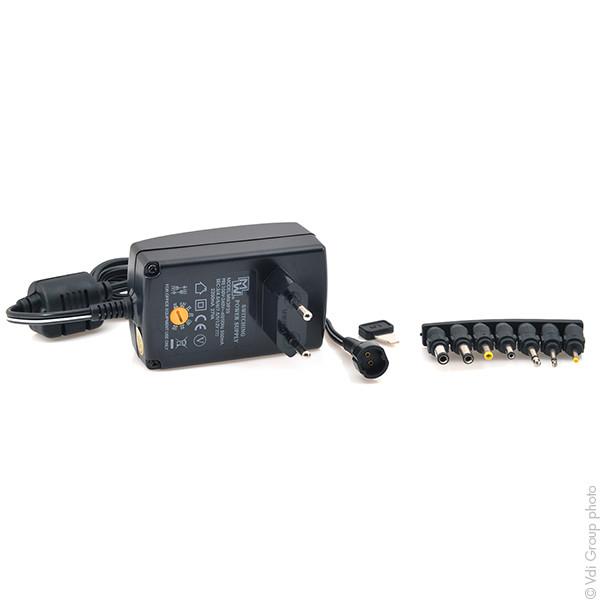 Alimentation à découpage 3 à 12V - 2.25A max - Entrée 100-240V - Minwa_0