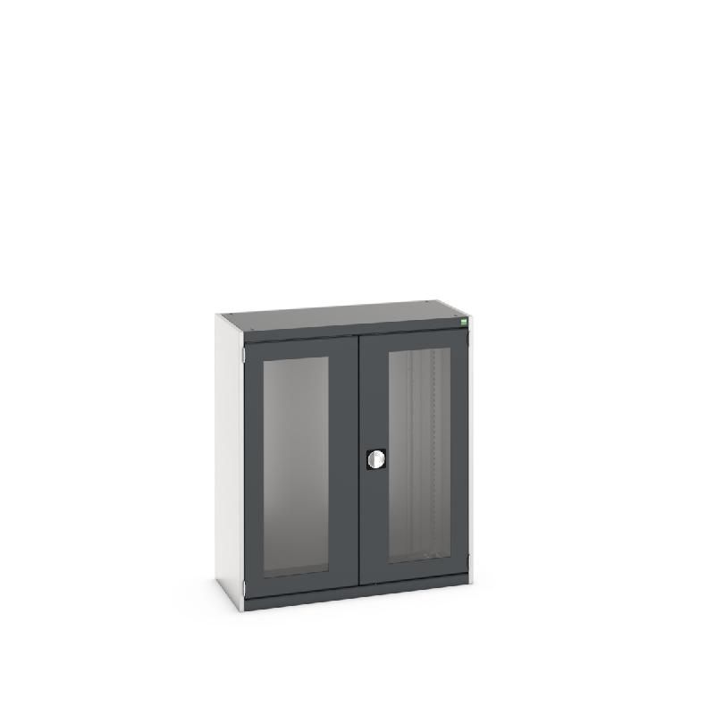 Armoire d'atelier Cubio - SMLFS-10512 - Portes transparentes - 1050x525x1200 mm - Charge lourde jusqu'à 1,5 tonne_0