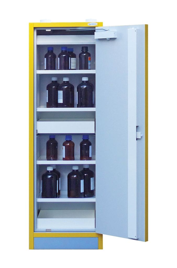 Armoire de sécurité pour produits inflammables, capacité : 110 l - as301p2c - delahaye industries_0