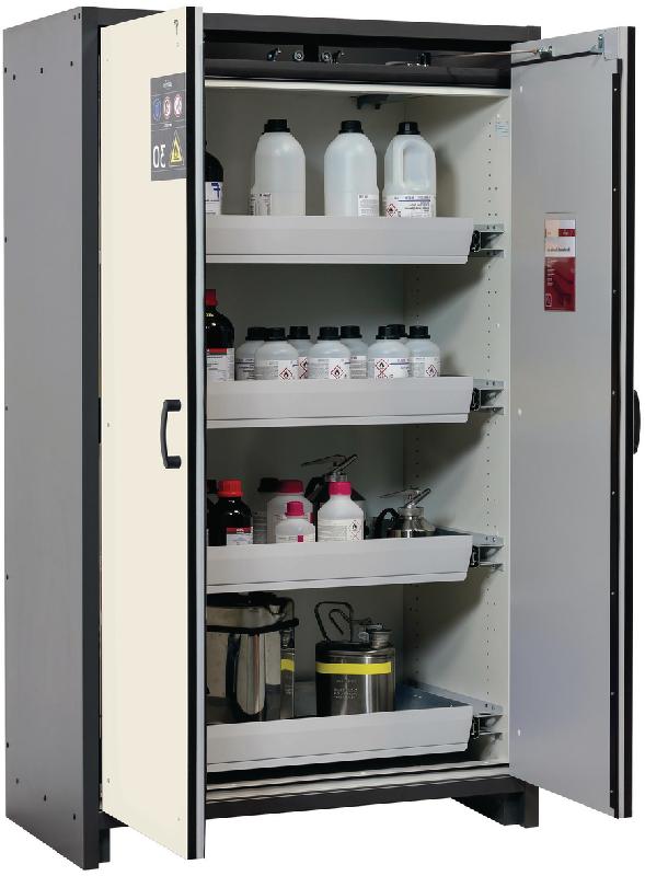 ARMOIRE SÉCURITÉ Q-CLASSIC-30 Q30.195.116 GRIS/BLANC - MANUTAN COLLECTIVITÉS