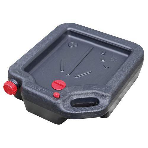 BAC DE VIDANGE FERMÉ 15L - CEMO
