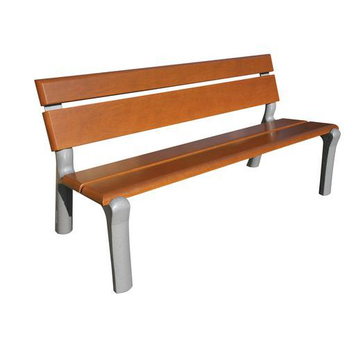 BANC CONFORT H:835 FONTE/BOIS - BENITO