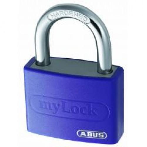CADENAS À CLÉ - T65AL - 40 MM - MYLOCK - VIOLET ABUS