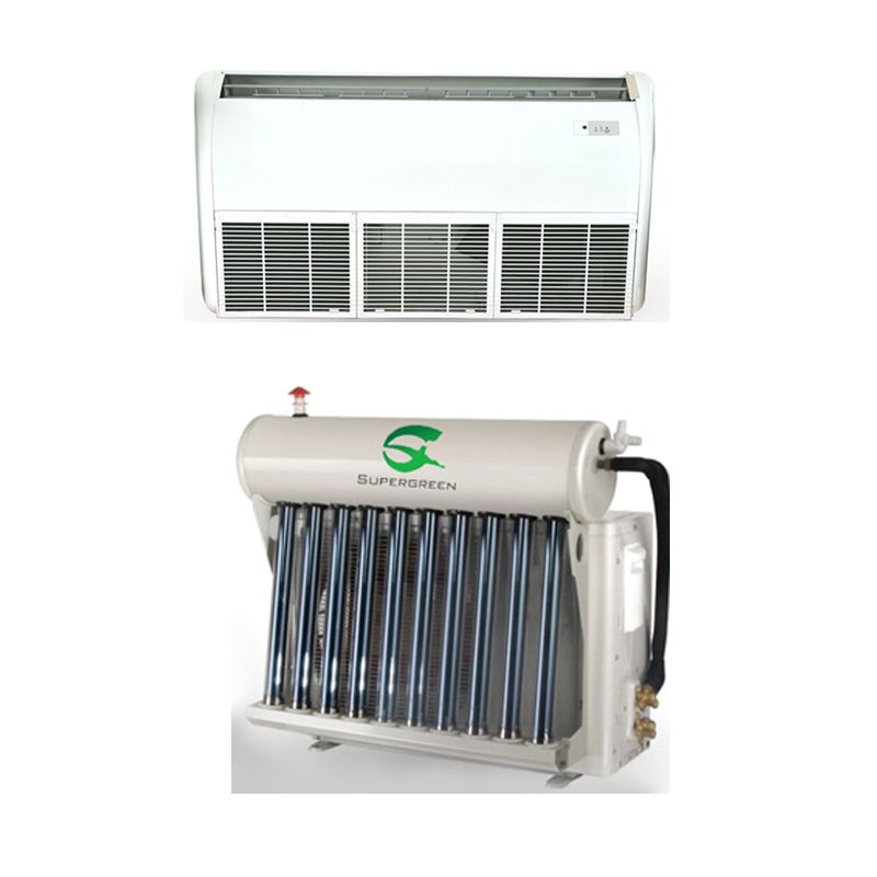 Climatiseur solaire thermique hybride Supergreen Tech Co - plafond/plancher avec tubes à vide - économie d'énergie 30% à 50%_0