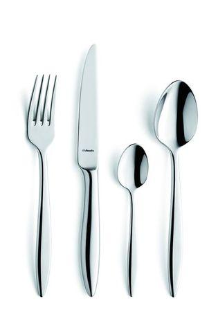 CUILLÈRE À DESSERT FORGÉ INOX 18/10 DE 4 MM FINITION MIROIR - LOT DE 6 - AMEFA - TENDENCE