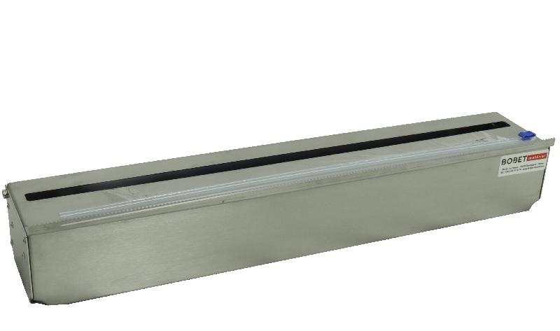 Dérouleur inox de film alimentaire ou aluminium - Bobet Matériel - acier inoxydable NF EN 1.4307 (AISI 304L)_0
