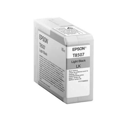 EPSON SINGLEPACK LIGHT BLACK T850700 -  AUTHENTIQUE