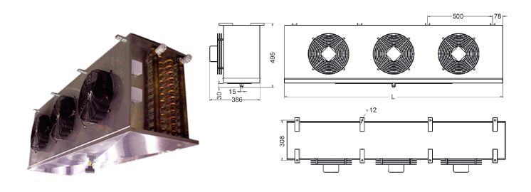 Évaporateur - sereva - ventilateur 220 v_0