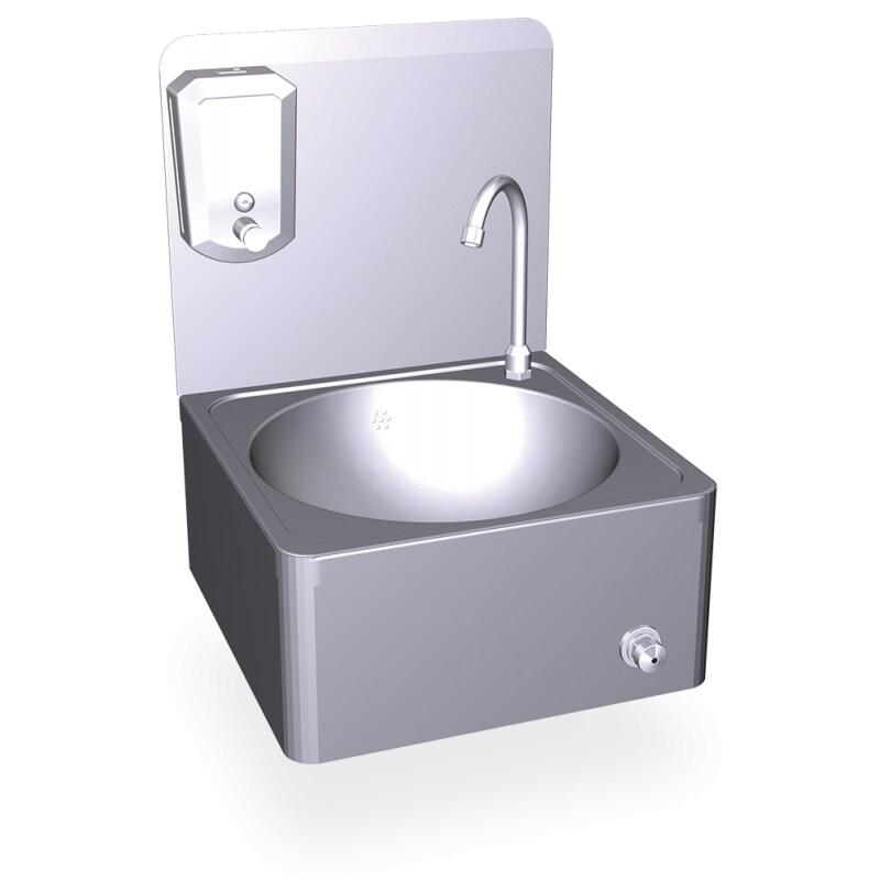 FRICOSMOS COMERCIAL ALFER - Genouillères murales en acier inoxydable modèle RC (coins ronds) - inox LAROFRI02_0