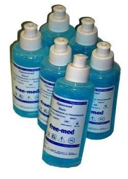 GEL AQUASOUND BASIC BLEU 25X250ML