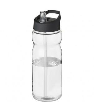 GOURDE DE SPORT H2O ACTIVE BASE TRITAN DE 650 ML AVEC COUVERCLE À BEC VERSEUR - NOIR - GOURDES DE SPORT PUBLICITAIRES PERSONNALISÉES