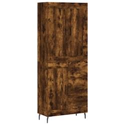 Helloshop26 - Buffet bahut commode armoire meuble de rangement organisateur cuisine salle de séjour salon haut 69,5 x 34 x 180 cm 02_0033411 - 300021_0