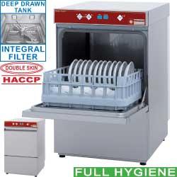 Lave-verres - panier 400x400 mm - Full Hygiène DBS5/6 - dimensions compactes et cycles rapides_0