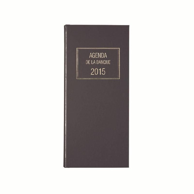 LECAS AGENDA DE BANQUE LONG - 15 X 34 CM - 1 VOLUME - 2016