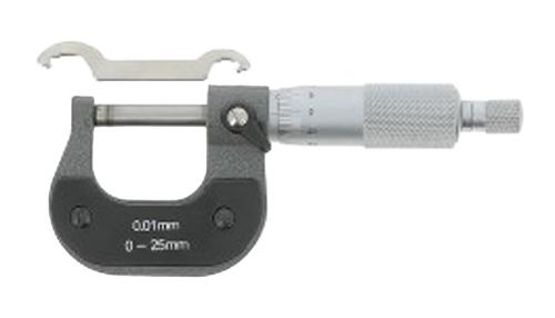 Micromètre extérieur 1/100 capacité 0-25mm - WILMART - 253201 - 576010_0