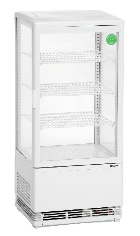 Mini vitrine réfrigérée 78 L - blanche - froid ventilé - BARTSCHER_0