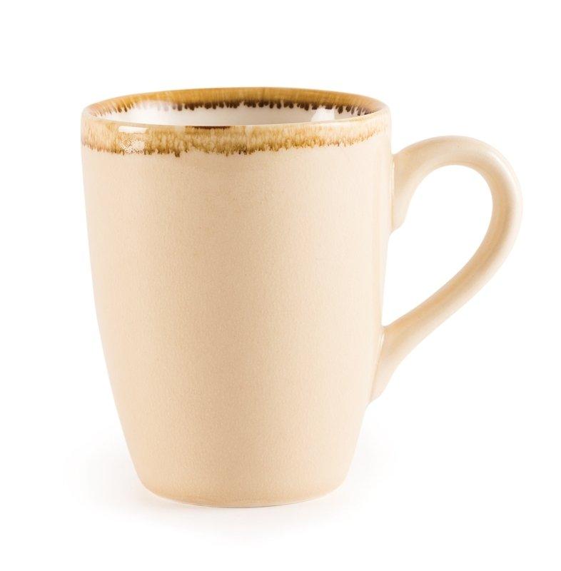MUG OLYMPIA, KILN, 34CL, JAUNE CLAIR - 6 PIÈCES
