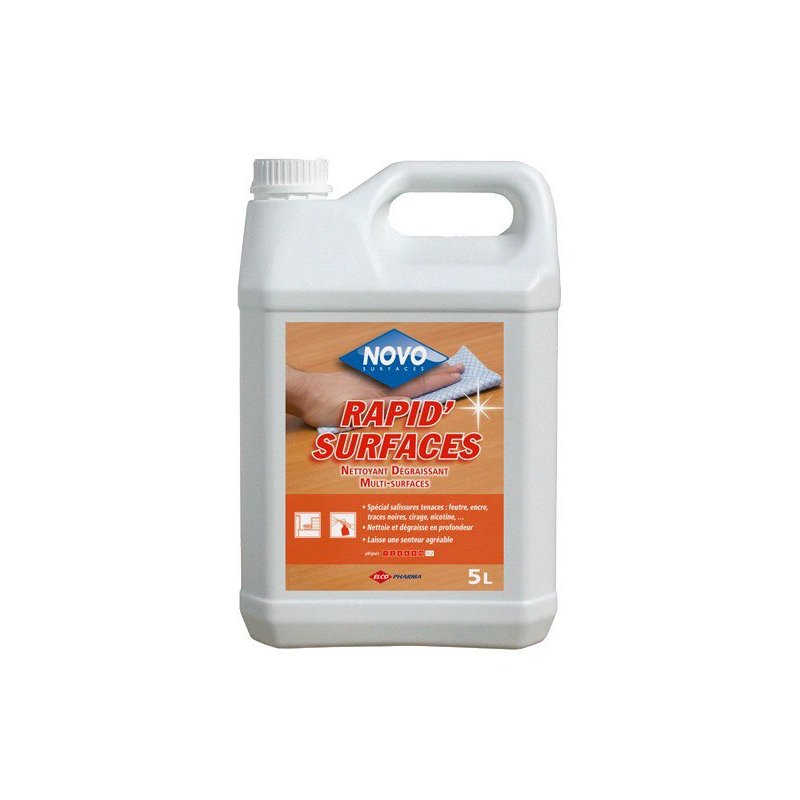 Nettoyant dégraissant pro multi-surfaces novo rapid surfaces 5 litres  - rapsu00060novo_0