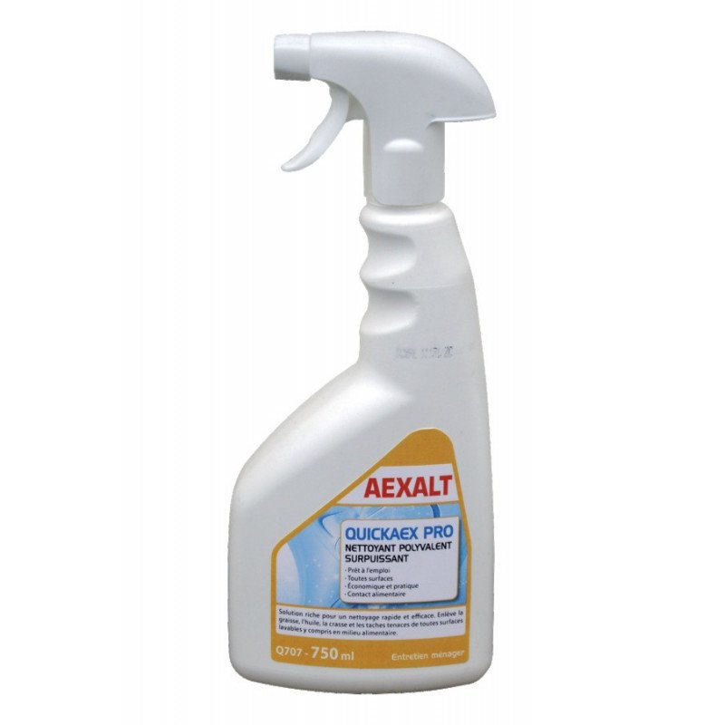 NETTOYANT DÉGRAISSANT ALIMENTAIRE EN VAPORISATEUR DE 750ML - AEXALT - Q707