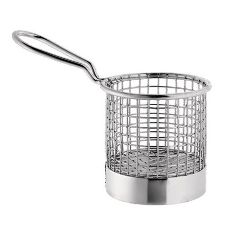 PANIER À FRITES ROND 8 CM (VENDU PAR 3)