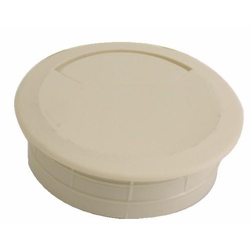 PASSE-CÂBLES PLASTIQUE - DIAMÈTRE 60 MM - COLORIS BEIGE BRICOZOR