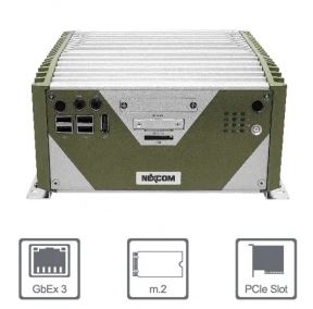 PC Fanless i7/i5/i3 8ème génération - 3xLAN, 2 PCIe - NISE3900E2 par Nexcom / NexAIoT_0