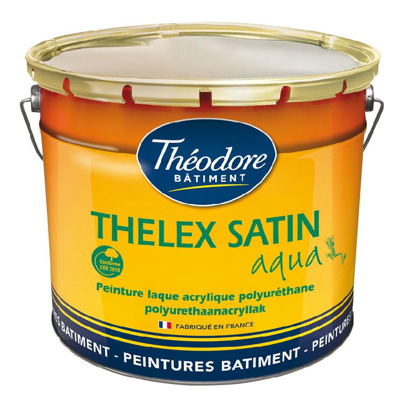 PEINTURES THEODORE PEINTURE LAQUE ACRYLIQUE POLYURÉTHANE SATINÉE HAUT DE GAMME POUR BOIS