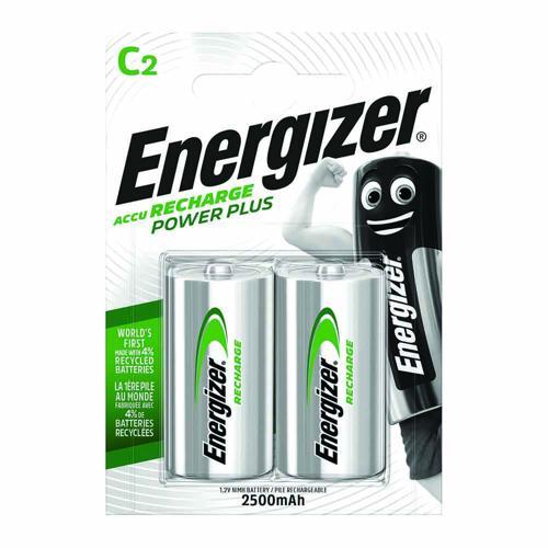 PILE RECHARGEABLE C/LR14 - LOT DE 2 - ENERGIZER