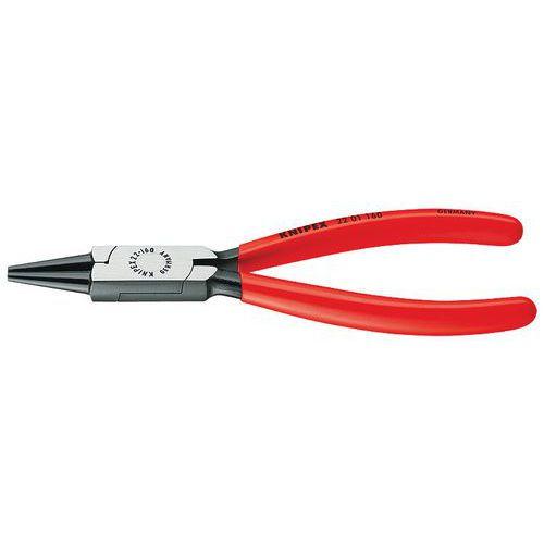 PINCE À BECS COURTS ET RONDS - 140MM - GAINAGE PVC - TÊTE POLIE - KNIPEX