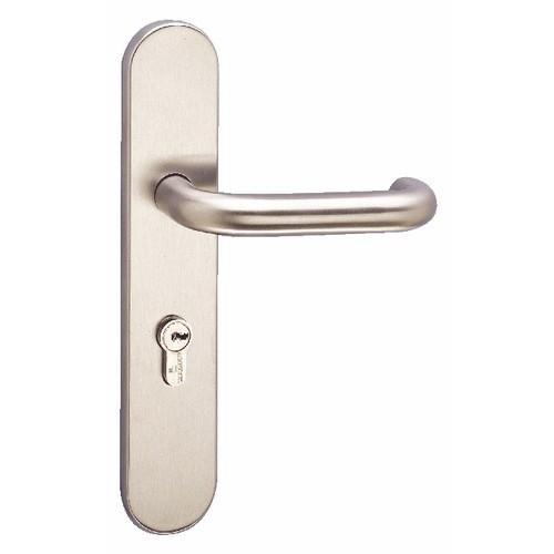 PLAQUES BEC-DE-CANE POUR POIGNÉES DE PORTE - INOX - 255X48 MM - NT91 NORMBAU
